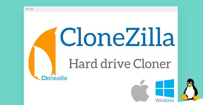 Clonezilla, haz un archivo imagen de respaldo de un disco duro